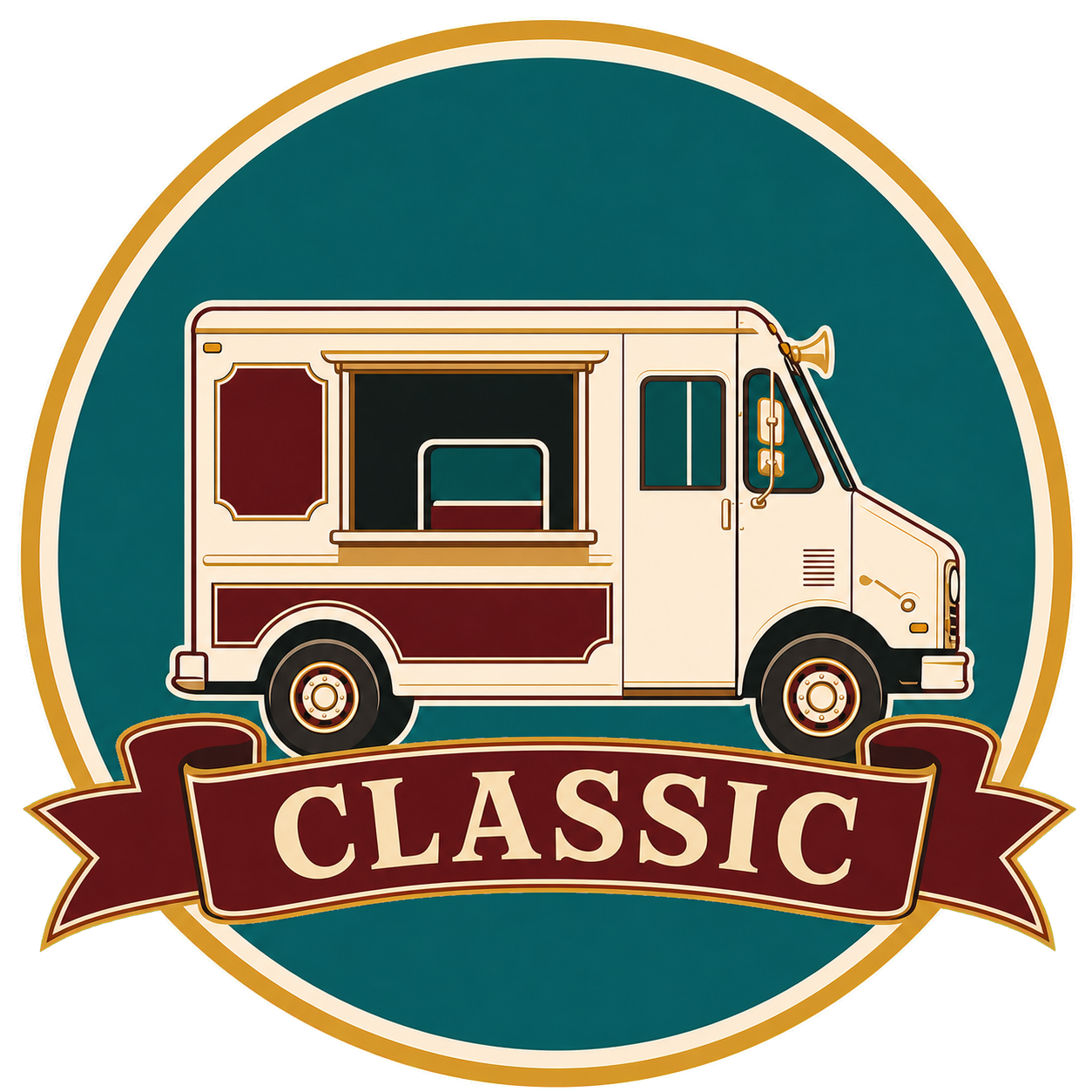 Classic Ice Cream Truck logo